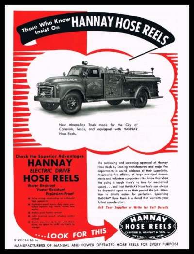 1950 Cameron Fire Truck