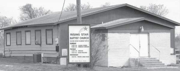 Rising Star Baptist Church, Rockdale, TX