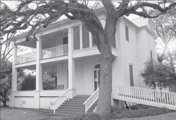 Isaacs House on Phil Parmer Farm