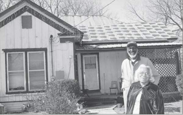 Donald Ray Allen and Susie Sansom-Piper at the Morgan House