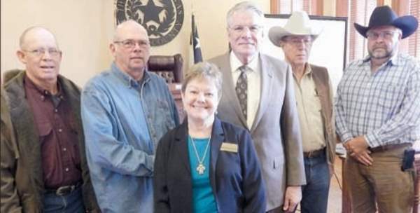 Geri Burnett, milam county commissioners