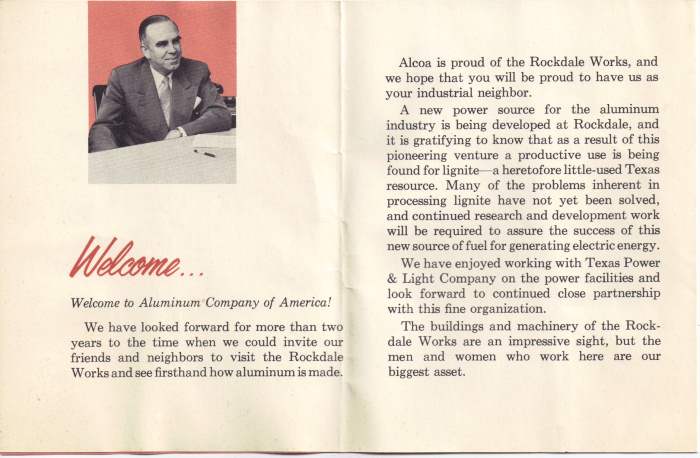 Alcoa Dedication - John D. Harper - April 24, 1954