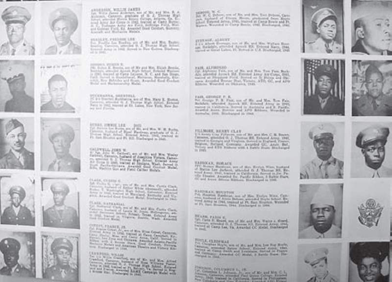 Black Soldiers - WWII - Milam County TX