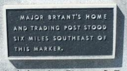 Bryant Station Historical Marker, Buckholts, Milam, TX