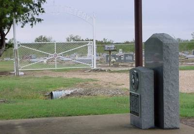 North Elm Cemetery Historical Marker, Milam County, TX