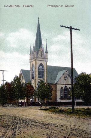 Cameron, TX Presbyterian Church, 1900s