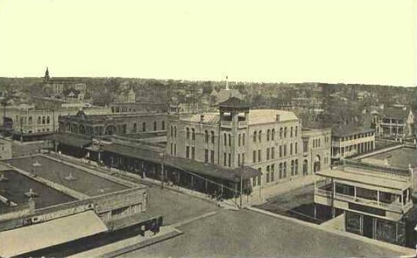 1915 Cameron Texas downtown