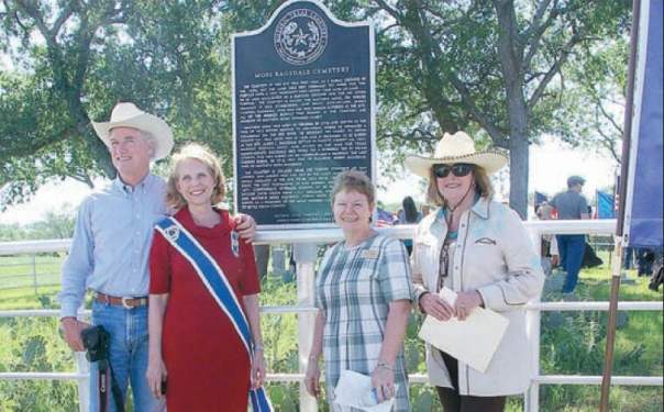 Moss-Ragsdale Cemetery Historical Marker celebration