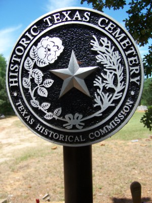 Peaceful Rest Cemetery Historical Marker, Gause, Milam, TX