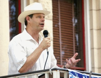 Stan Graves, THC, Milam County Courthouse RTHL dedication