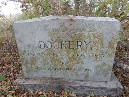 Dockery Cemetery - Milam County - TX