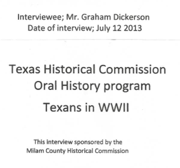 World War II Oral History