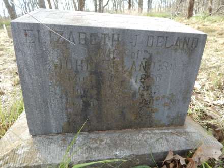 Hickory Grove Cemetery - Elizabeth Delano