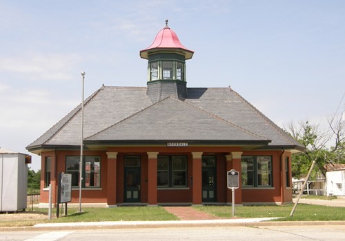I&GN Railroad Depot Museum, Rockdale, Milam County, TX