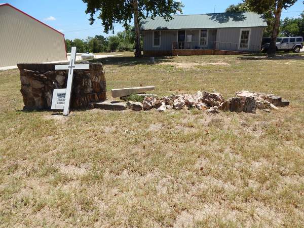 Johnny Horton Memorial damaged