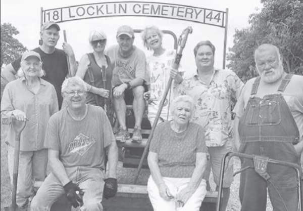 Locklin Cemetery work day