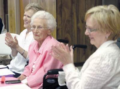 Marjorie Baily, Mary Jane Morgan, Lou Beth Birdwell