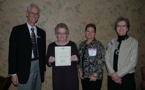 Mark Wolfe - Texas Historical Commission; MCHC members Dolores Mode, Gery Gurnett, Dee Dee Green