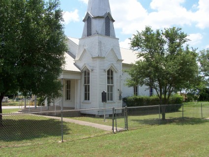 First Presbyterian Church Historical Marker, Maysfield, Milam, TX 