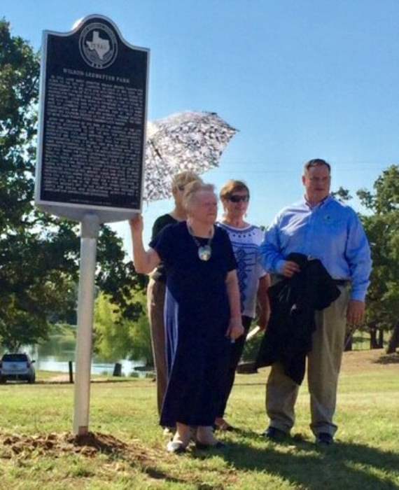 Wilson-Ledbetter Park Historical Marker - 