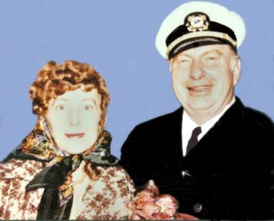 Mary Sue Whipp Hubbard and L. Ron Hubbard 