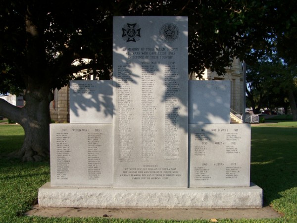 Milam County War Dead Memorial, Cameron, Milam, TX