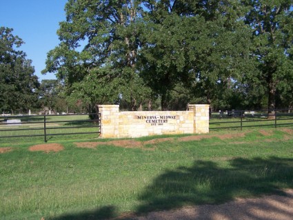 Minerva-Midway Cemetery, Milam County, TX