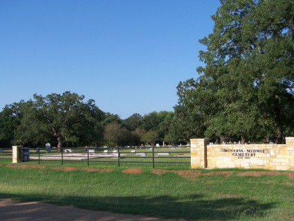 Minerva-Midway Cemetery, Milam County, TX