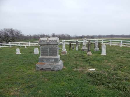 Moore Cemetery, Milam County, TX