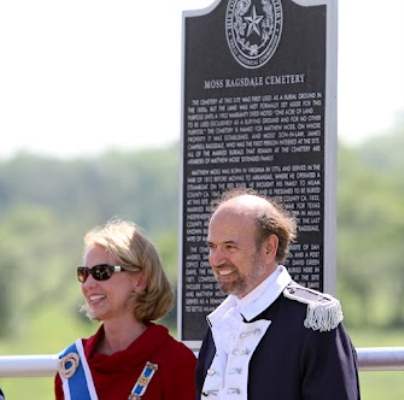 Lynn Young - Moss-Ragsdale Cemetery Historical Marker Dedication