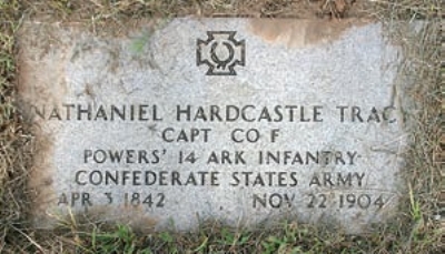 Nat Tracy confederate soldier tombstone