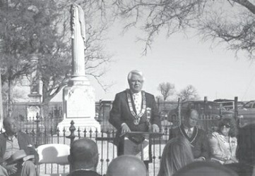 Historical Marker Dedication, Port Sullivan Cemetery, Milam Counry, TX