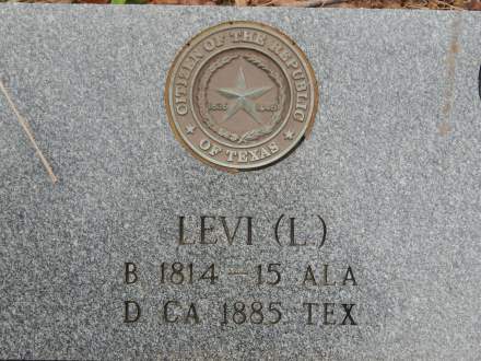 Prospect Cemetery - Milam County, TX - Levi