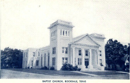 Early First Baptist Church, Rockdale, TX 