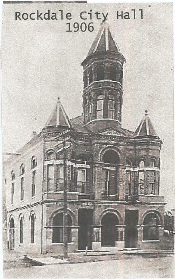 Rockdale TX City Hall 1906