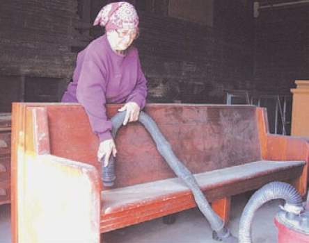 Jean Alford working at I&GN Depot