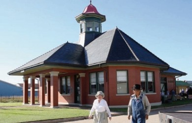 I. & G.N. Railroad Depot Museum, Rockdale, TX