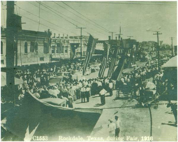 Rockdale TX Fair Parade - 1916
