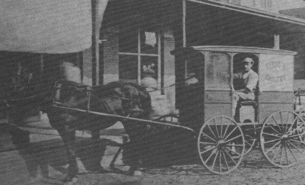 Otto Stein - Stein's Bakery, Rockdale, TX  1916