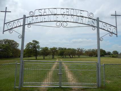 Sand Grove Cemetery - Milam County, TX