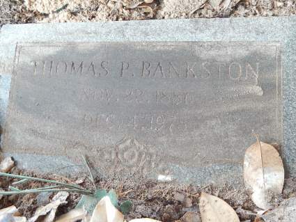 Thomas Bankston tombstone