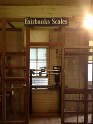 Fairbanks Scale in Sharp General Store