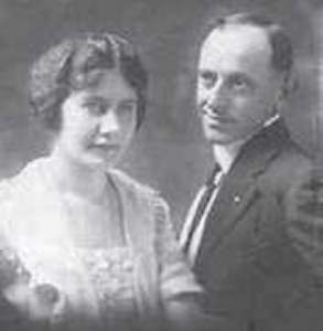 Louise Stolz and Walter Suess  marry 