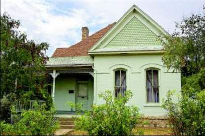 Sheila Donahue's historic Victorian-style house in Belton