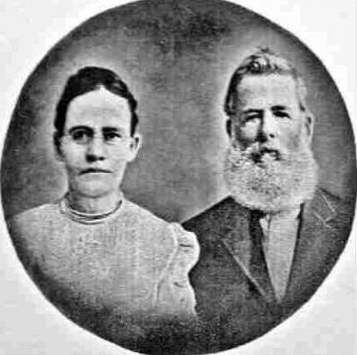 Elias and Cornelia Hardcastle are pictured circa 1930