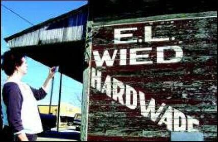 E. L. Wied Hardware Store, Cameron, TX gets THC Historical Marker