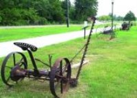 Old Plow at Milam County Museum