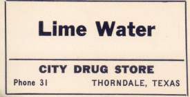 City Drug Company, Thorndale, TX