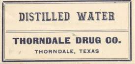 Thorndale Drug Company, Thorndale, TX