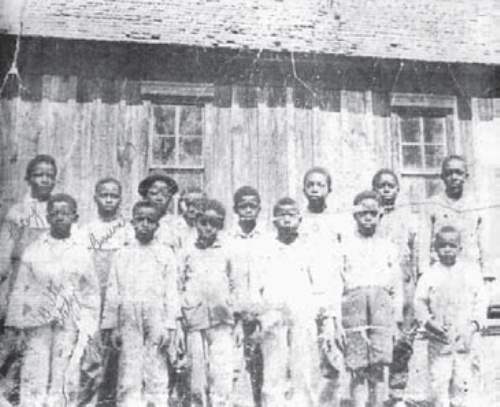 Two Mile Negro School, Gause, TX